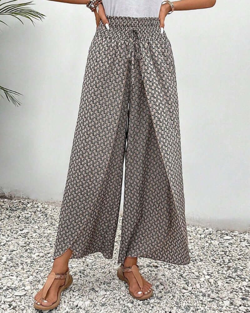 Elastic trousers