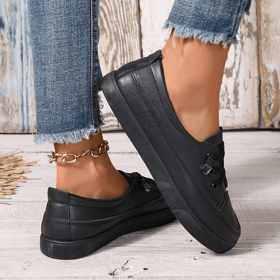 Nora | Lace-Up Orthopedic Flats