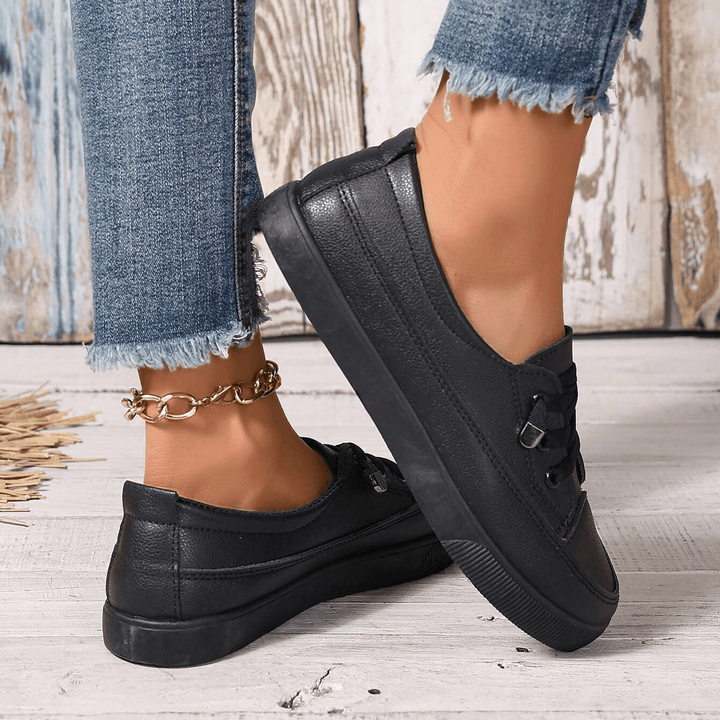 Nora | Lace-Up Orthopedic Flats