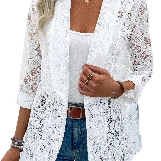 Dee™  Stylish blazer with floral print
