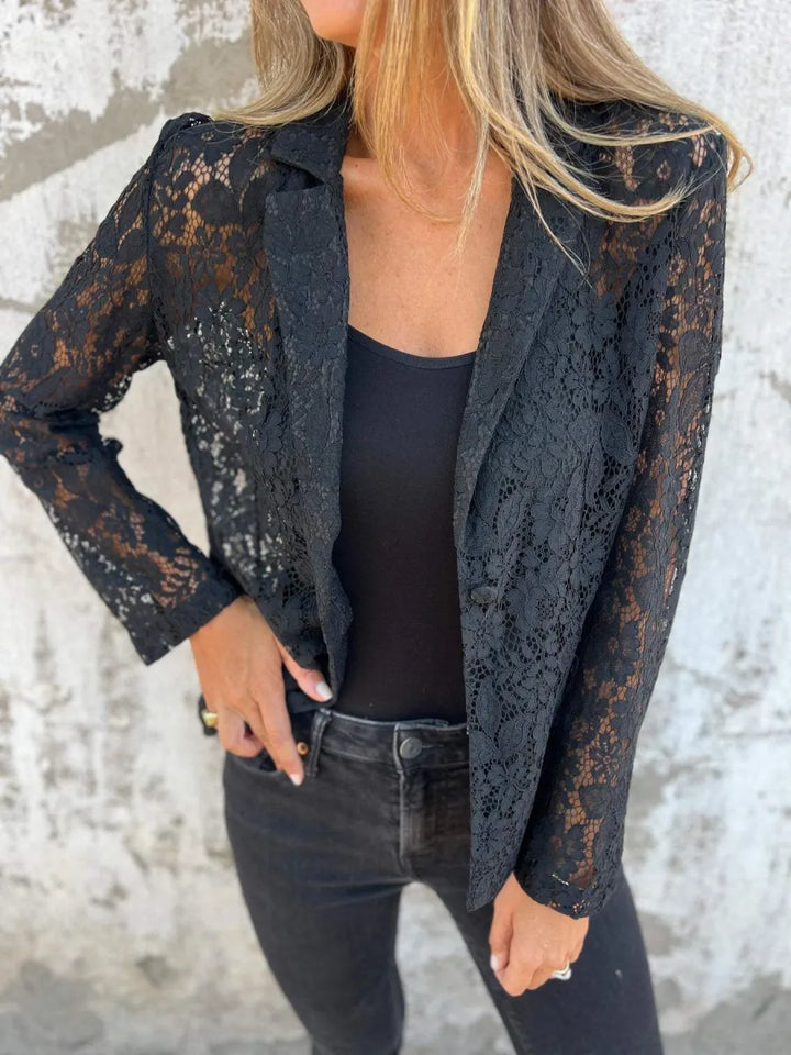 Dee™  Stylish blazer with floral print