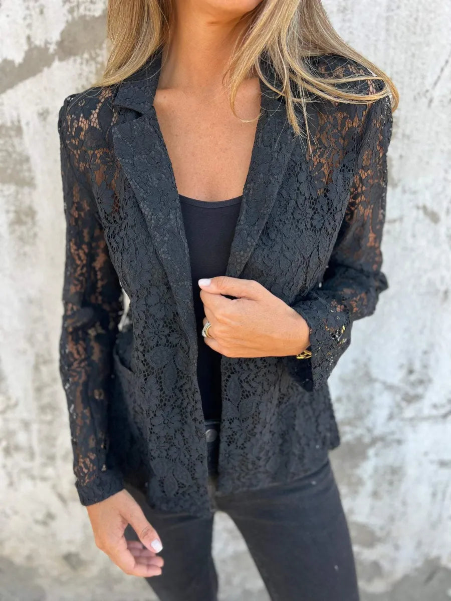 Dee™  Stylish blazer with floral print