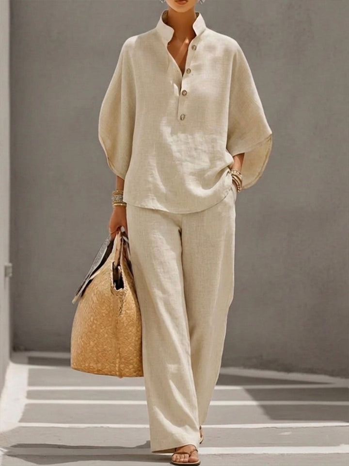 Lorena | Cotton Linen Set