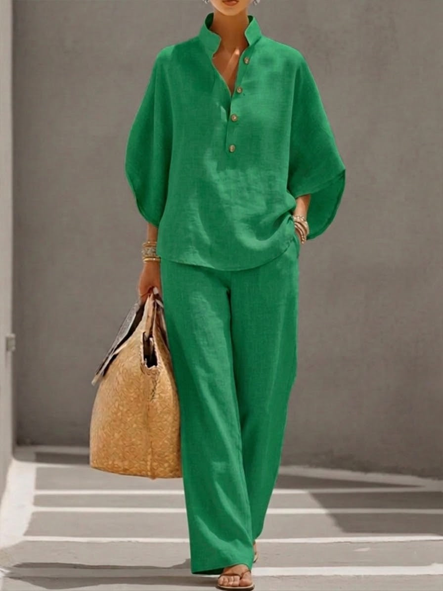 Lorena | Cotton Linen Set