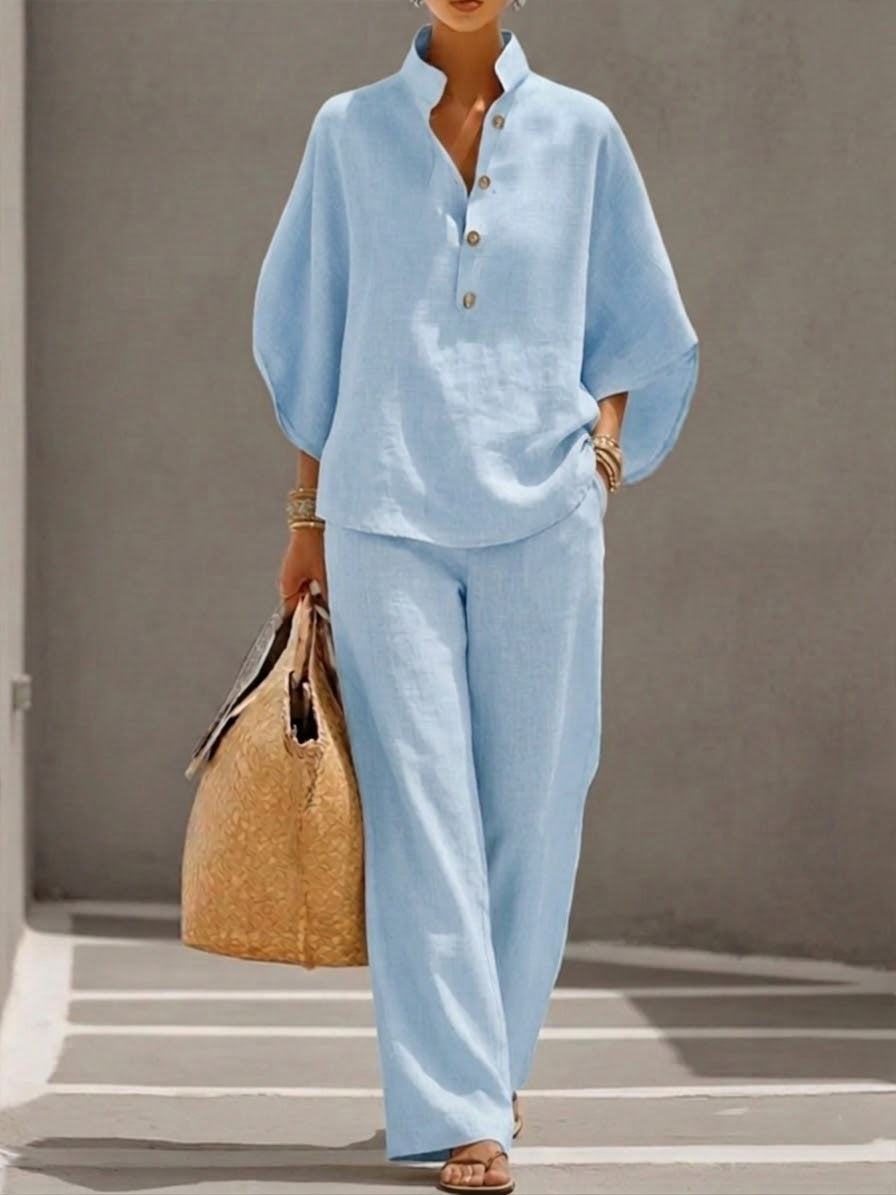 Lorena | Cotton Linen Set