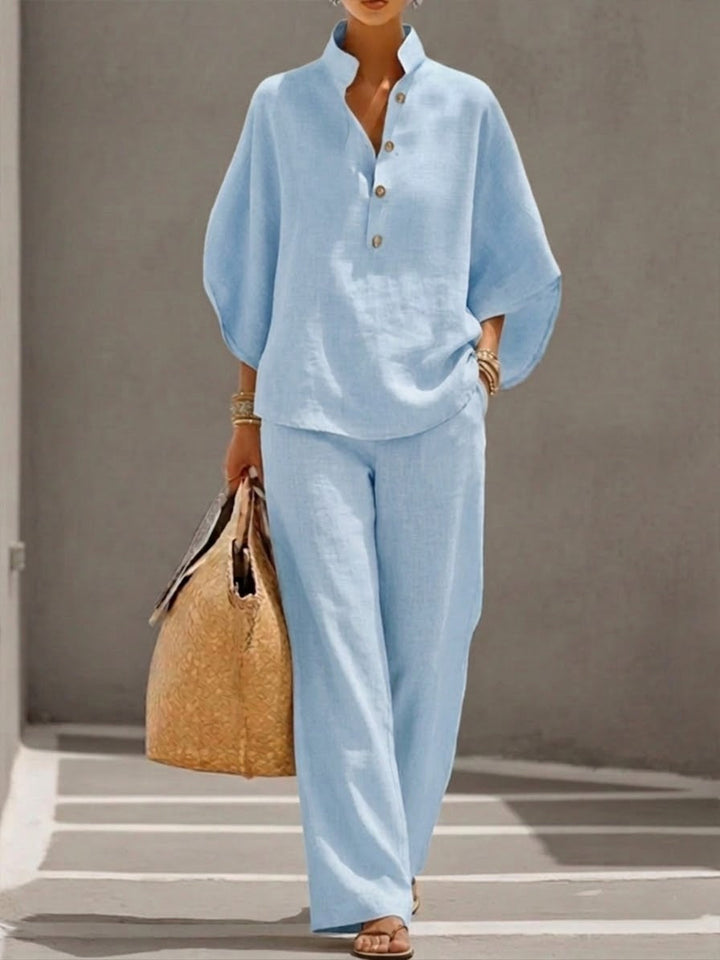 Lorena | Cotton Linen Set