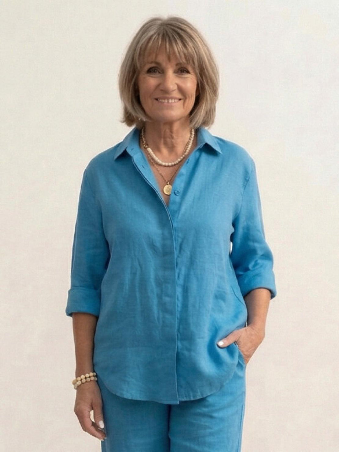 The Relaxed Shirt & Trousers Two-Piece Set
