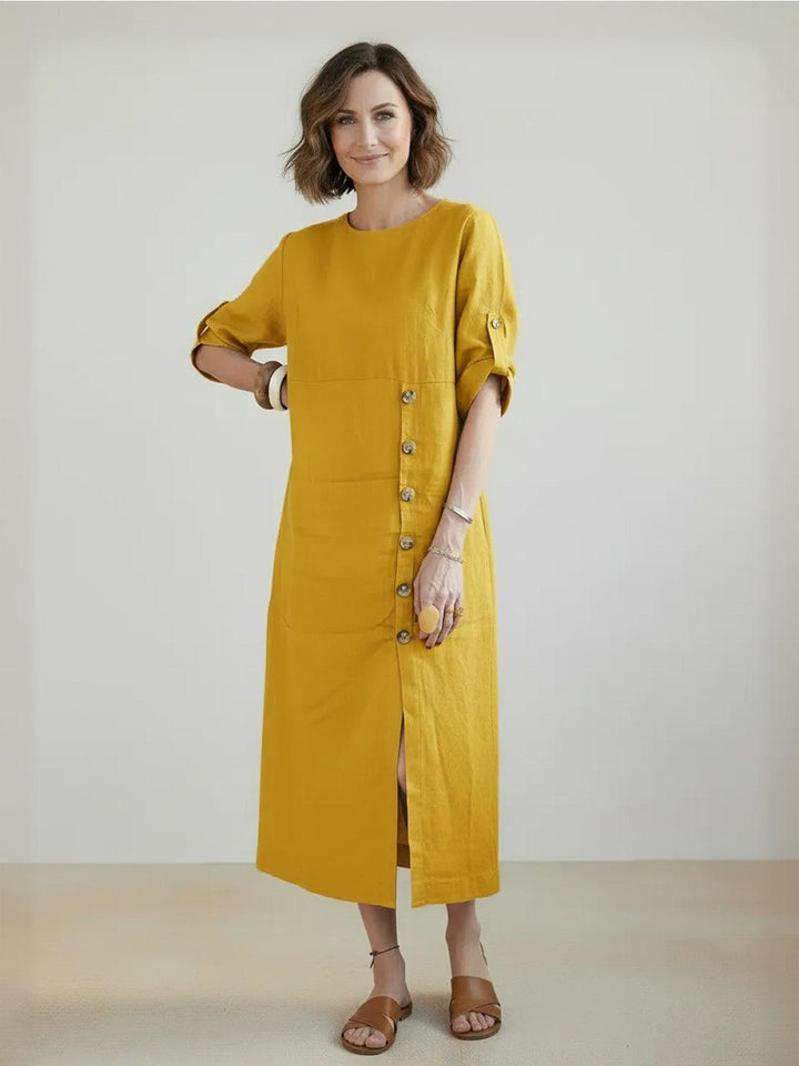 Linen Pure Elegance Dress