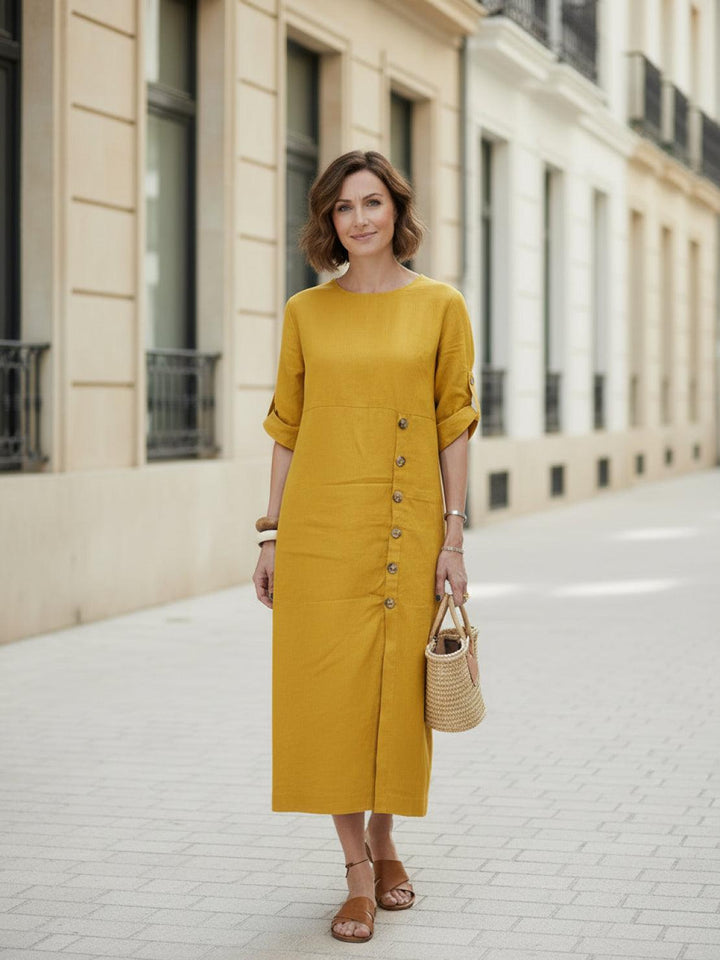 Linen Pure Elegance Dress