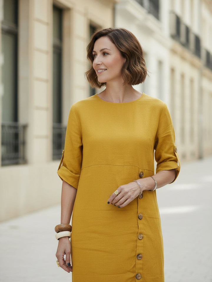 Linen Pure Elegance Dress