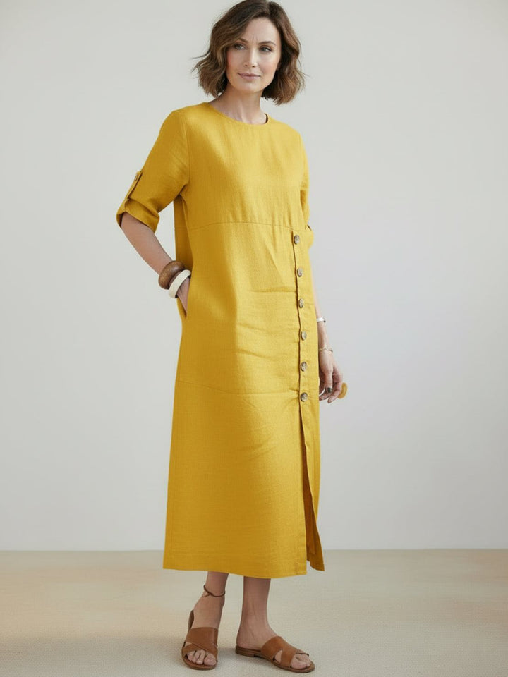 Linen Pure Elegance Dress