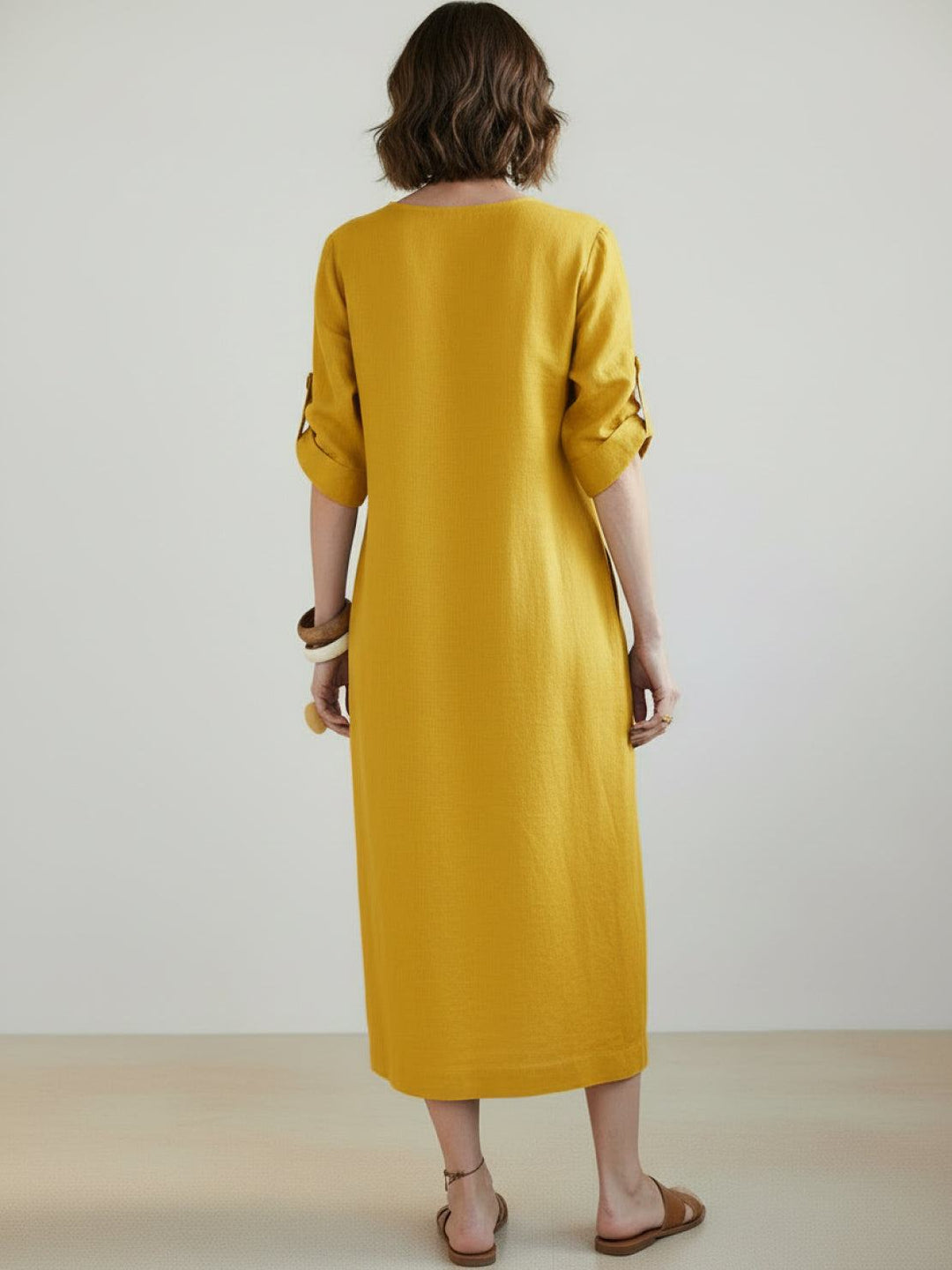 Linen Pure Elegance Dress