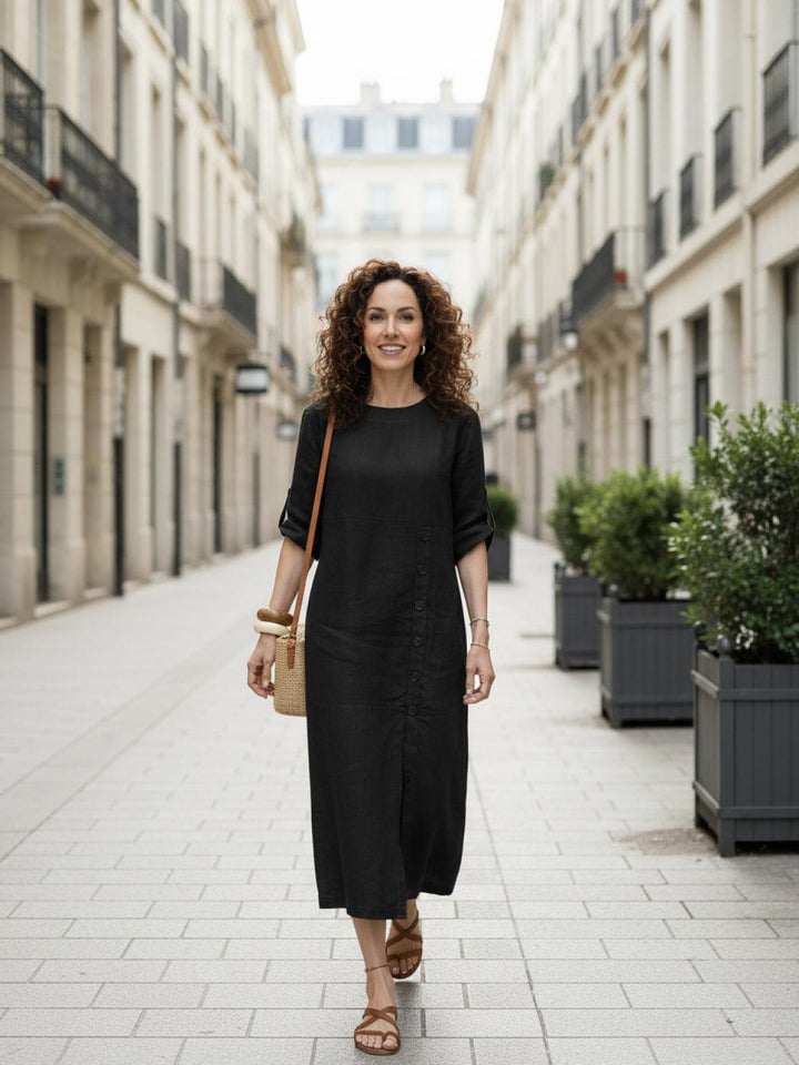 Linen Pure Elegance Dress
