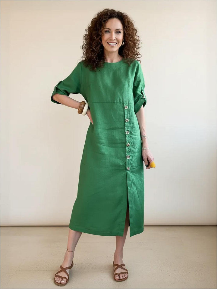 Linen Pure Elegance Dress