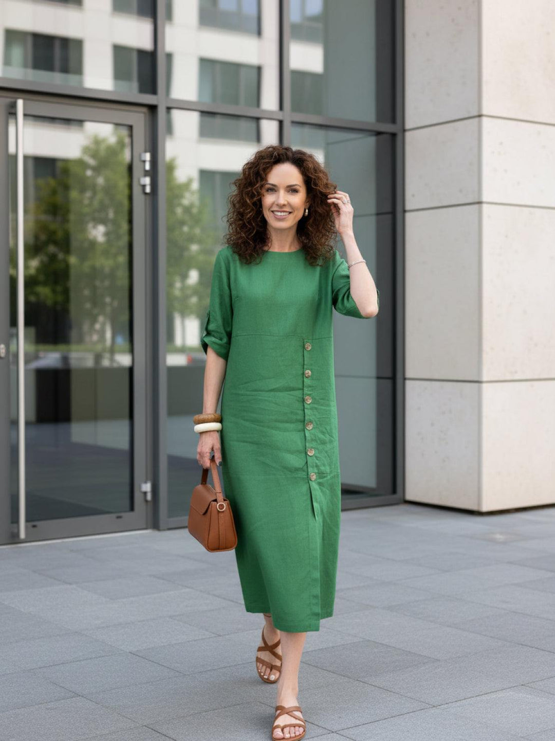 Linen Pure Elegance Dress