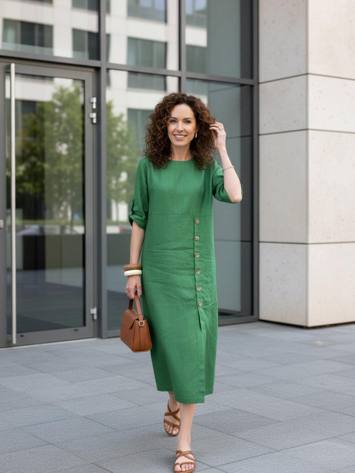 Linen Pure Elegance Dress