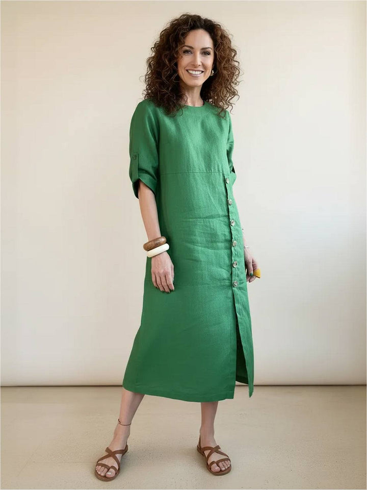 Linen Pure Elegance Dress