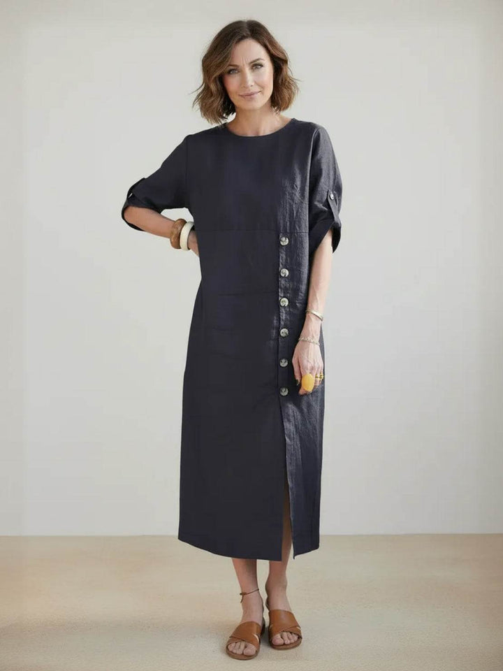 Linen Pure Elegance Dress