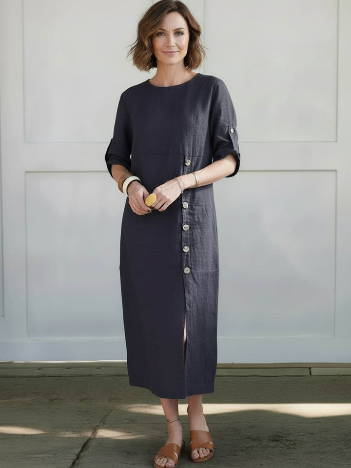 Linen Pure Elegance Dress