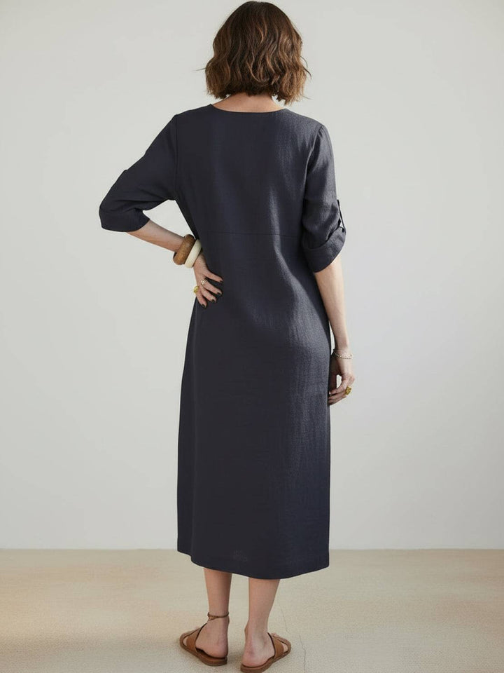 Linen Pure Elegance Dress
