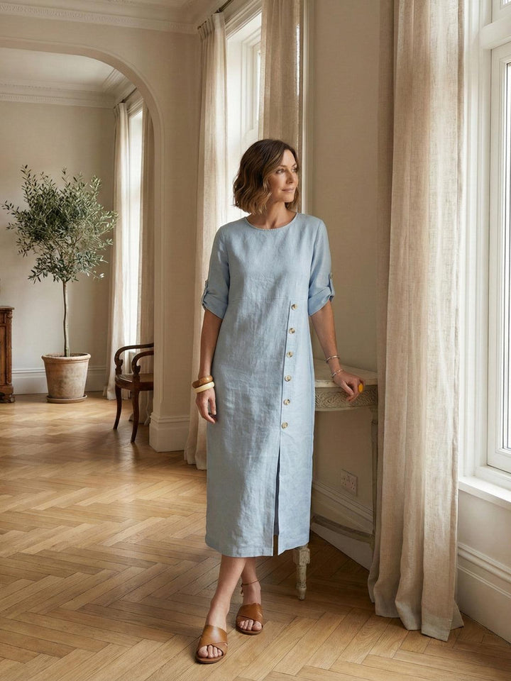 Linen Pure Elegance Dress