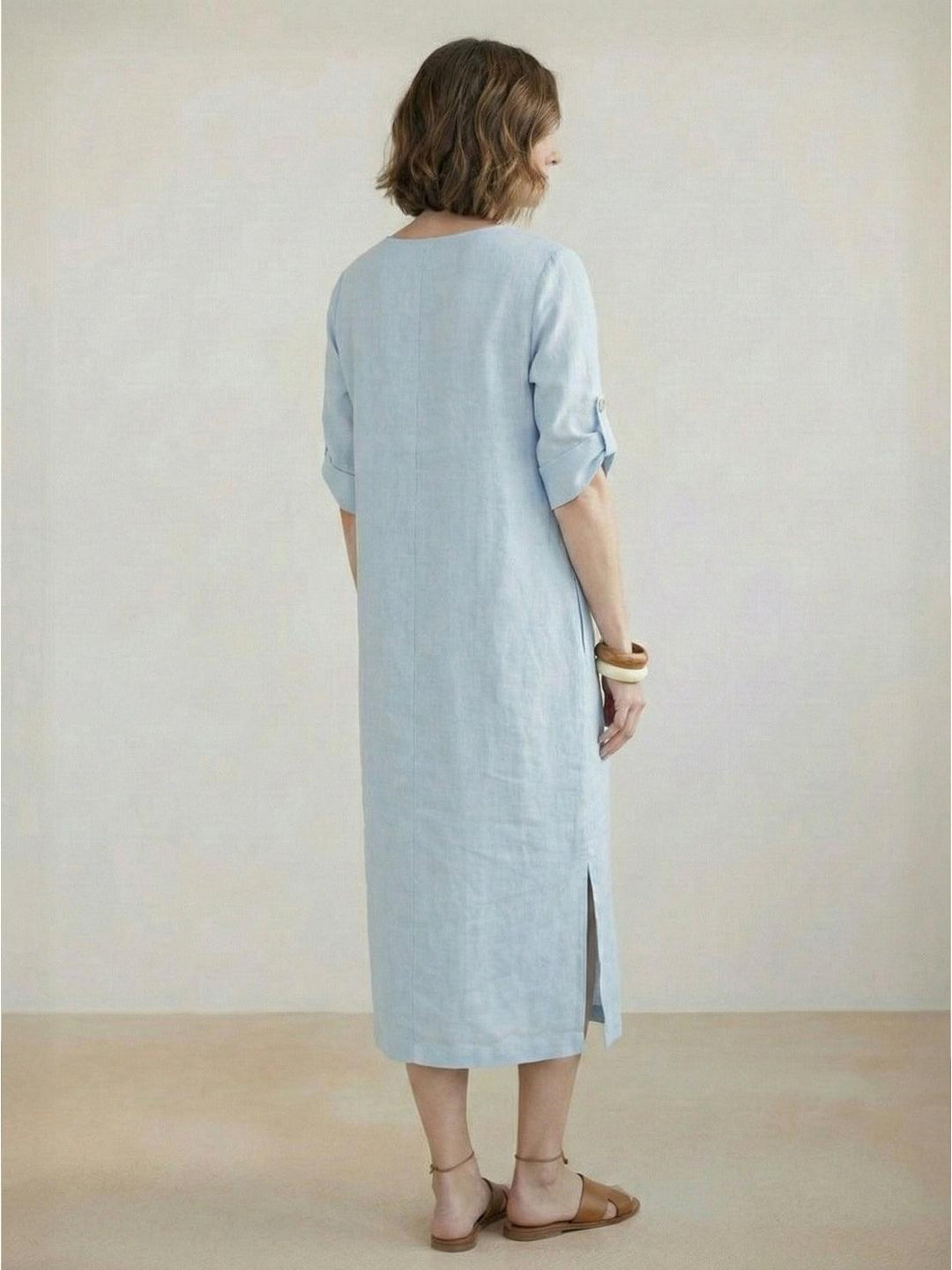 Linen Pure Elegance Dress