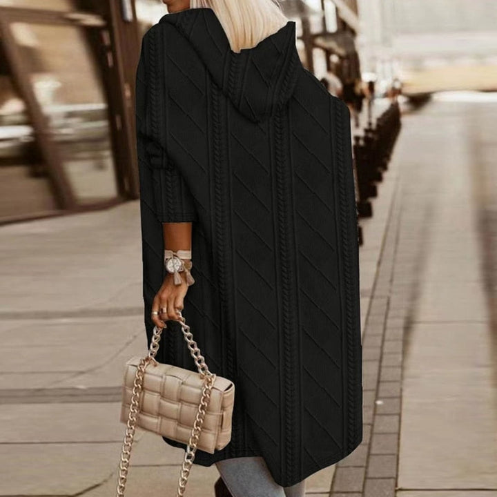 Jelone™  Extended Length Hooded Cardigan
